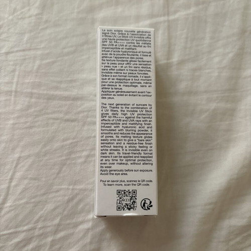 Christian Dior Le Stick UV Invisible SPF 50+++ new