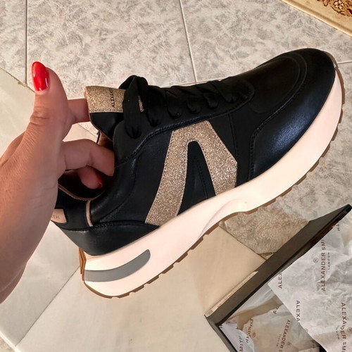 alexander smith leather sneaker 39 brand new