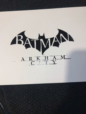 Xbox 360 Batman Arkham City Collectors CD game like new