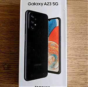 Σφραγισμένο άθικτο Samsung Galaxy A23 5G μαύρο (δωρο θηκη και τζαμακι)