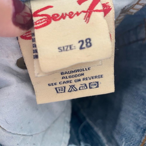 Seven jeans size S 36 8 blue like new
