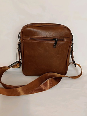 Men's shoulder bag OR@MI brown new