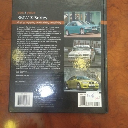 BMW 3-Series book used, English