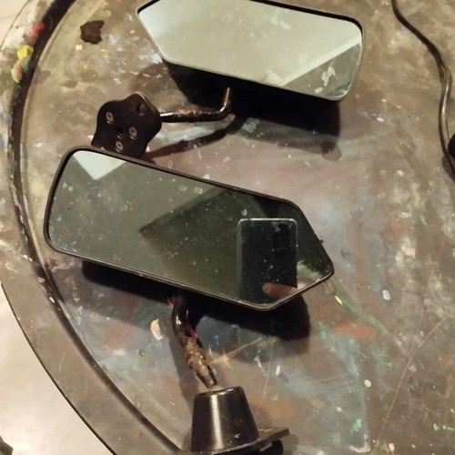 Motorcycle mirrors used, set of 2, very good condition