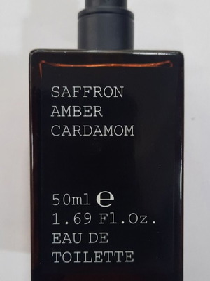 Korres Saffron Amber Cardamom Eau de Toilette 50ml used
