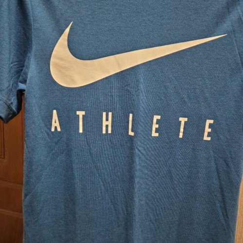 Nike cotton t-shirt like new, blue, XS