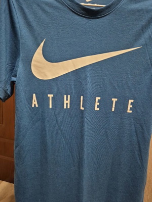 Nike cotton t-shirt like new, blue, XS
