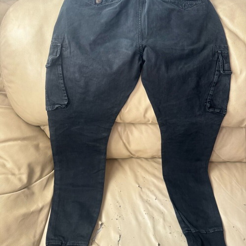 Men's cargo pants black x-feel like new, size M