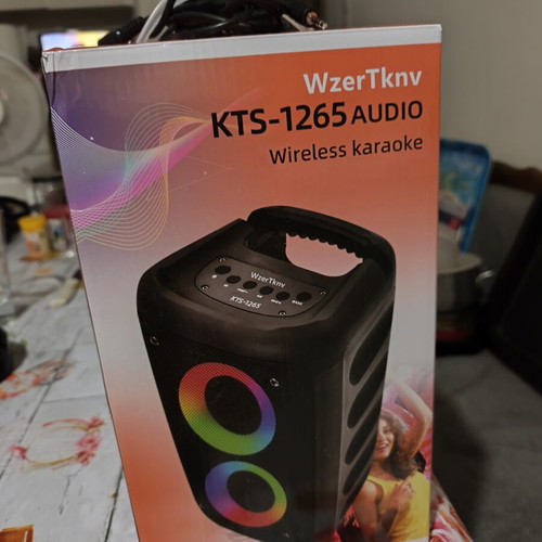 Bluetooth speakers KTS-1265, set of 2 with 2 jack cables