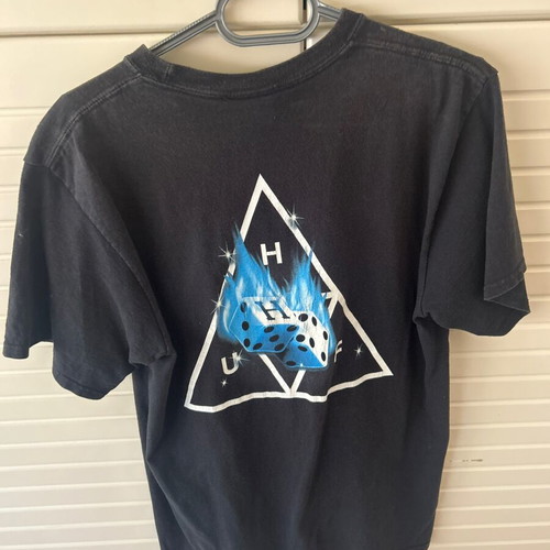 HUF T-shirt size M, perfect condition, black