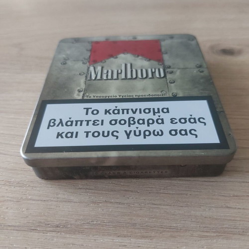 metal marlboro cigarette case XIAOXIA 16 Double Open Pure Copper Portable Creative Antique Silver Fashion Marlboro Metal Cigarette Case With