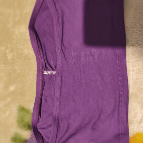 Strapless crop top purple, like new, size S