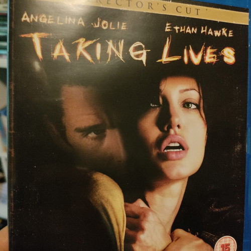 Taking Lives Blu-Ray director's cut like new, crime thriller horror