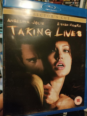 Taking Lives Blu-Ray director's cut like new, crime thriller horror