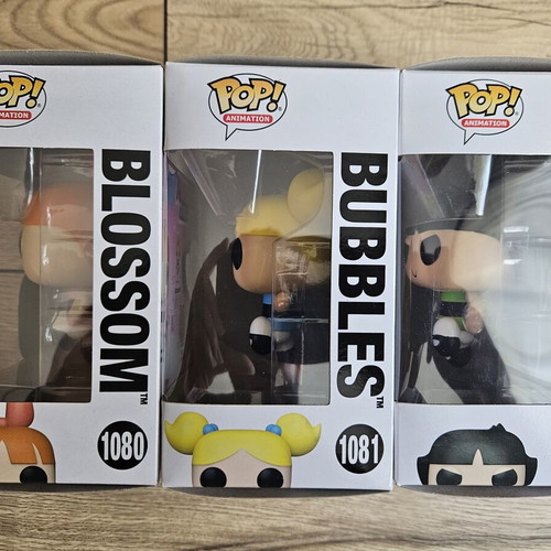 Powerpuff Girls Funko Pop bundle with Blossom, Bubbles and Buttercup