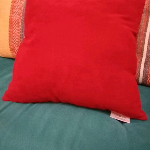 Burgundy pillows new, set of 2 pieces 38x38 cm