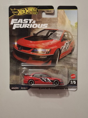 Mitsubishi Lancer Evolution IX Hot Wheels Premium Fast and Furious
