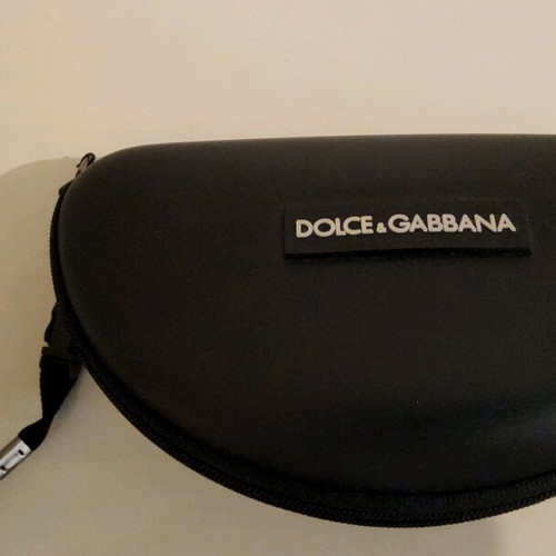 Dolce&Gabbana glasses case used, black color