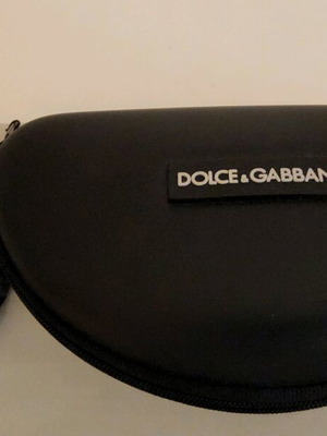 Θήκη γιαλια Dolce&Gabbana μεταχειρισμένη, μαύρο χρώμα