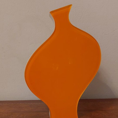 Villeroy&Boch Limited Edition Vase 1990, like new, acrylic design