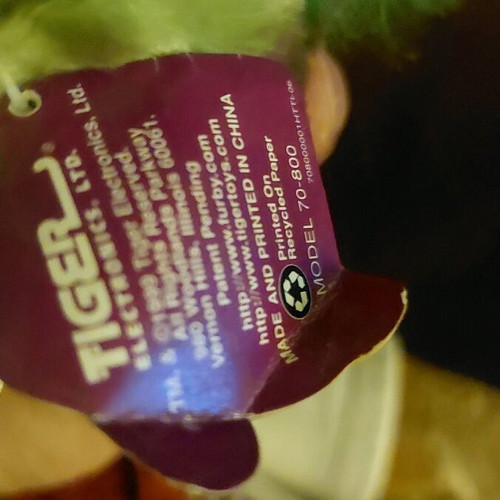 Furby Tiger used, functional