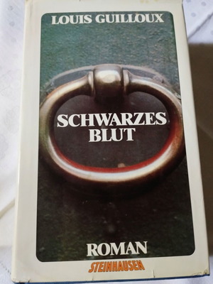 Louis Guilloux Schwarzes Blut hardcover book like new, German