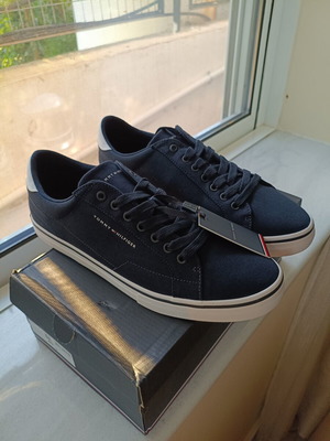Tommy Hilfiger Sneakers New Navy Blue Size 45