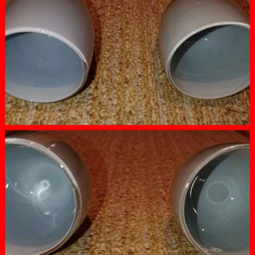 Glassybaby glass candlesticks like new, set of two