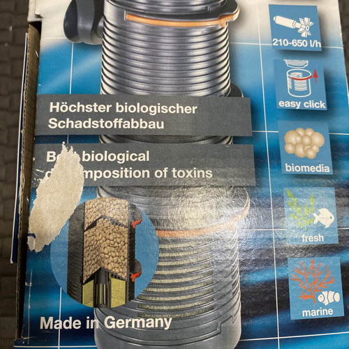 EHEIM Biopower 200 aquarium internal filter used