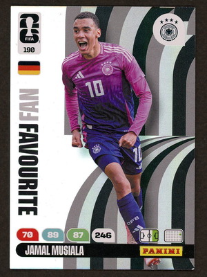 Panini World Cup Adrenalyn XL 2026 card #190 Musiala like new