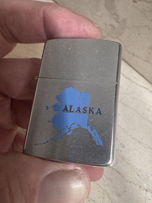 Zippo Alaska State Map Blue Edition αναπτήρας, 2015 B 15