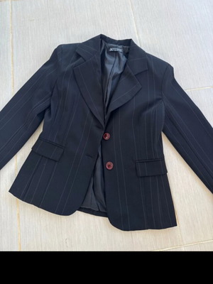 Rinascimento striped jacket blue like new, size S