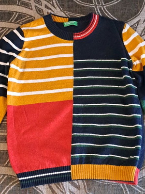 Benetton sweater used for 2-year-old boy