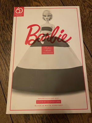 Barbie Black & White Forever 60th Anniversary Silkstone 2018 FXF25 καινούργια