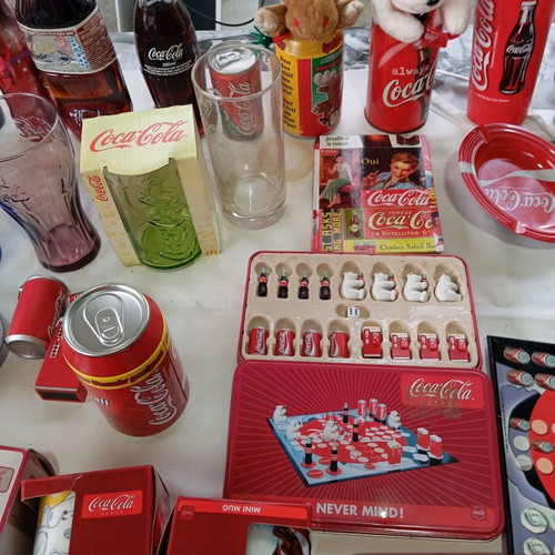 Coca-Cola collection new, 51 collectible pieces