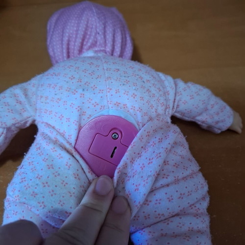 Giochi Preziosi Nenuco Soft Doll 30cm used, pink outfit