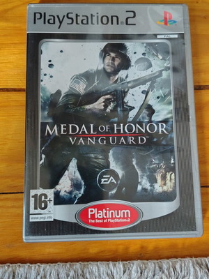 Medal of Honor Vanguard PlayStation 2 game used, complete with manual