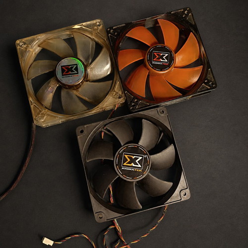 Xigmatek 120mm computer fans used, pack of 3