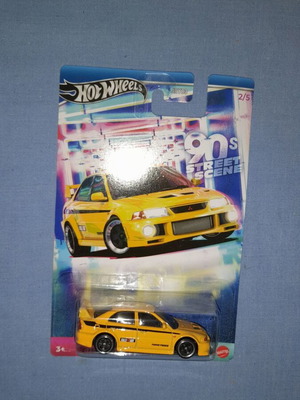Hot Wheels 90s Street Scene Mitsubishi Lancer Evolution VI καινούργιο