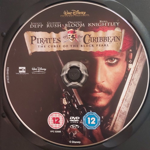 Stuart Little I & II and Pirates of the Caribbean DVD set like new