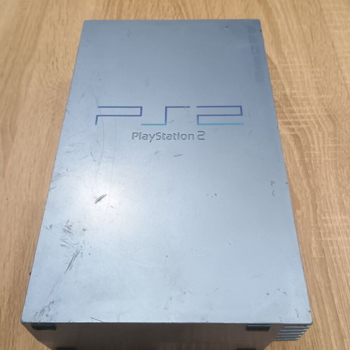 PS2 Fat console, blue, for repair