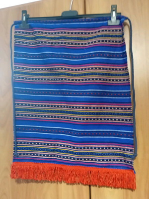 Traditional woven apron like new