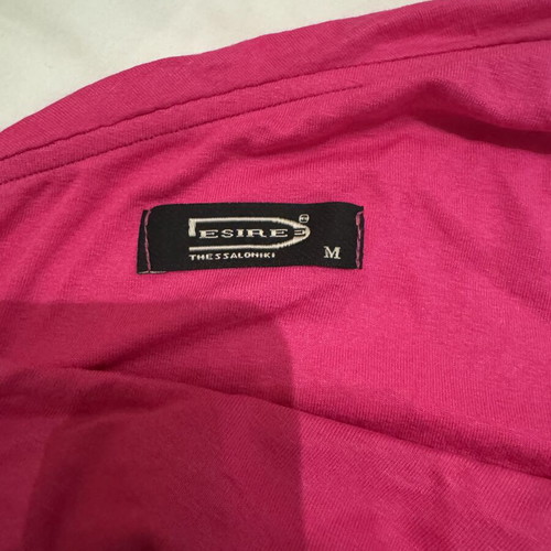 Desiree one-shoulder bodycon dress like new, fuchsia pink, size M