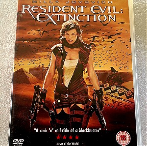 Resident evil: Extinction dvd