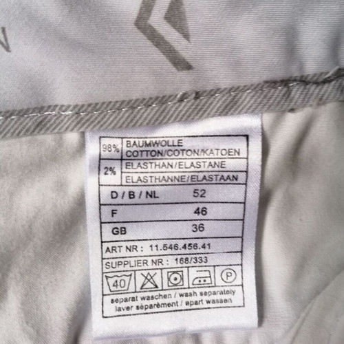 Norskin men's pants XL new, gray, cotton blend