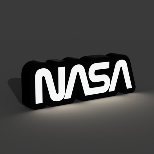 NASA lamp like new, USB powered with switch