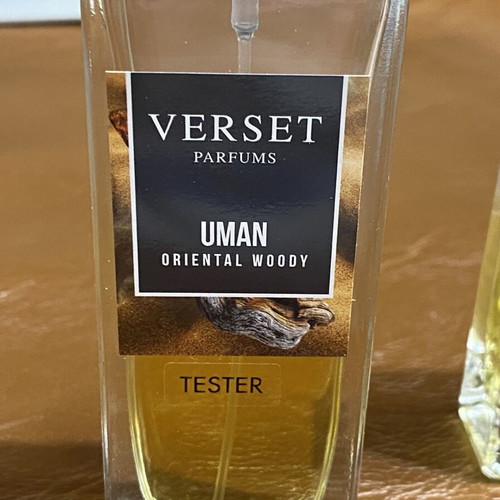 Verset Parfums Uman and Khaddy tester set, like new, 50 ml