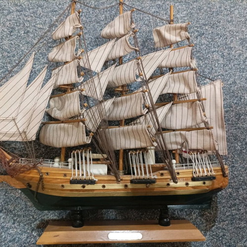 Wooden ship like new