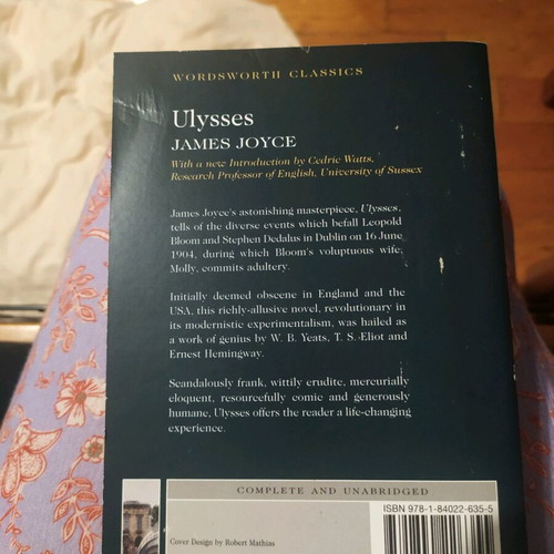 Βιβλίο Ulysses του James Joyce μεταχειρισμένο, αγγλικό