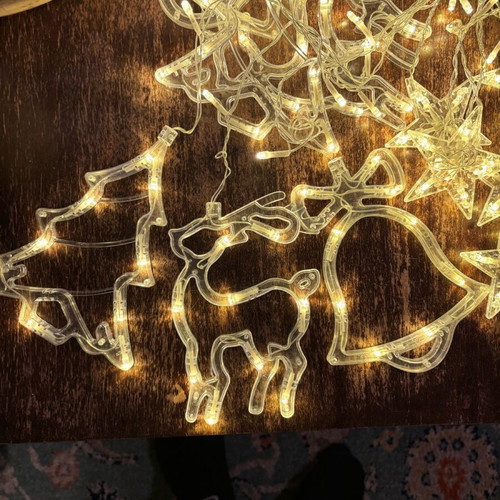 Led curtain lights like new